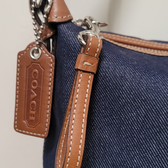 Authentic Coach Denim Small Purse-Never used - Picture 2 of 15